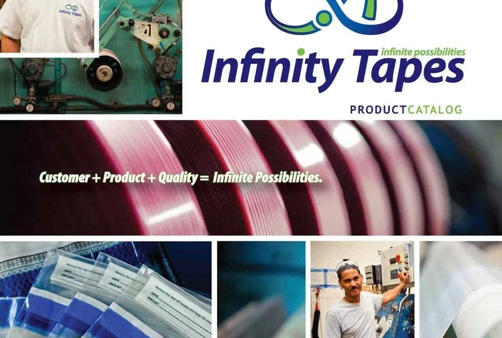 Infinity Tapes offers a complete line of tape products including Double Coated Tapes, Adhesive Transfer Tapes, Tamper Evident Films & Tapes and Silicone Coated Papers & Films.