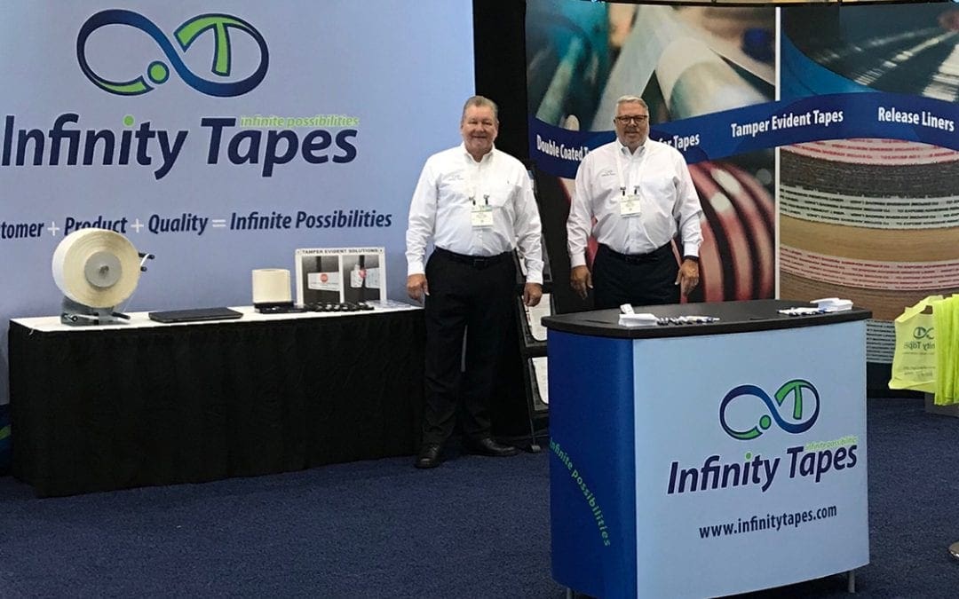 Stop by our Booth LS6045 and meet Infinity Tapes’ President, Craig Allard, and Gary Watkins, VP Sales & Marketing at Pack Expo Las Vegas September 23rd through 25th!