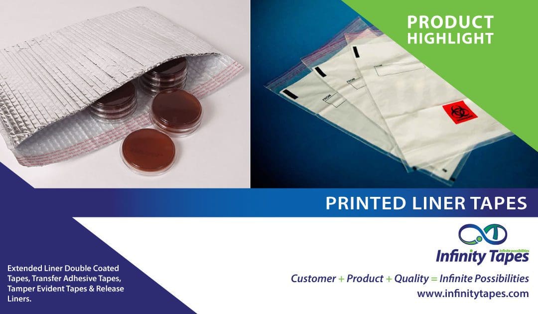Learn more about HKC 67/65 Printed Liner tapes from Infinity Tapes – The right choice for your secure bag closures for medical or sensitive items
